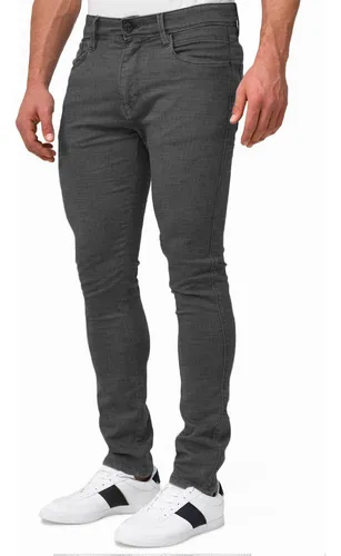 Jeans Básico Mujer Stfashion Gris 51003814 Mezclilla Stretch