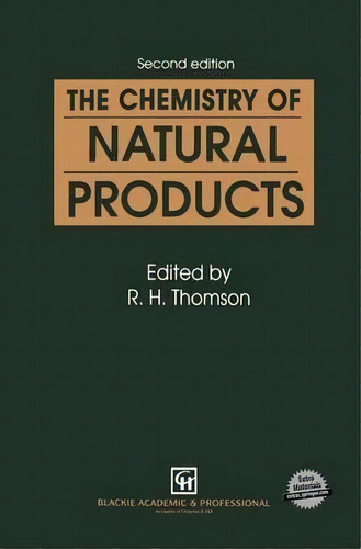 The Chemistry Of Natural Products, De R. H. Thomson. Editorial Chapman Hall, Tapa Dura En Inglés