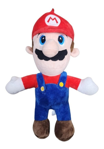 Peluches Super Mario Bross O Luigi 25 Cms Aprox 