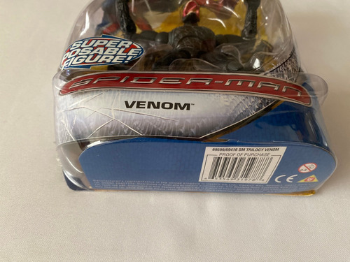 Sam Raimi Movie Venom Super Poseable Spiderman Classics 2007 (Usado)