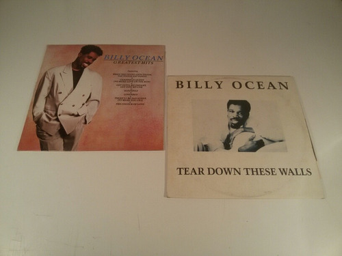 Combo Discos Lp De Vinilo O Acetato De Billie Ocean