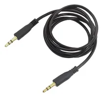 Comprar Cable Audio Auxiliar 3.5mm Sterio 1.50 Metros Plug A Plug 