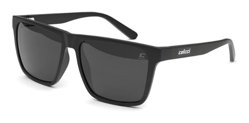 Óculos De Sol Colcci Masculino Paul Polarizado Preto Fosco C Cor da lente Cinza