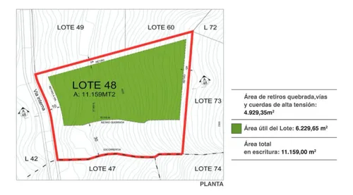 Lote En Venta En Vía Las Palmas. Cod V13976