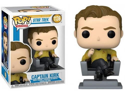 Funko Pop - Star Trek Captain Kirk - Darkside Bros