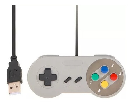 Joystick Super Nintendo Snes Usb Para Pc Nuevos En Caja