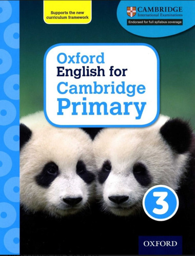 Oxford English For Cambridge Primary 3 - Isbn 9780198366270