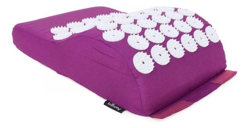 Yogateria Tapete E Almofada Acupressure Acupressão Massagem Cor Ameixa