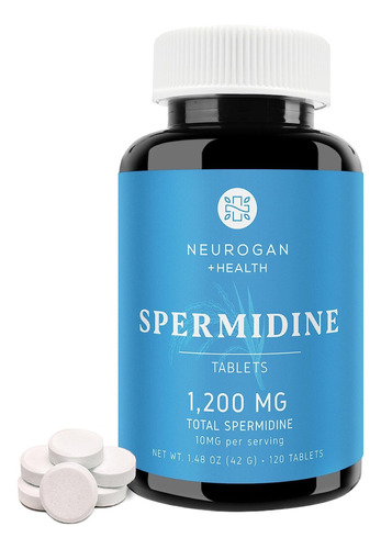 Espermidina Neurogan - 10 Mg Por Servicio / 120 Servicios