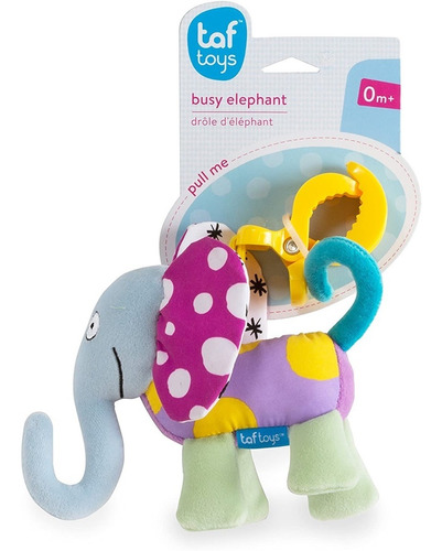 Juguete Bebé Colgante  Peluche Elefante Vibra Taf Toys