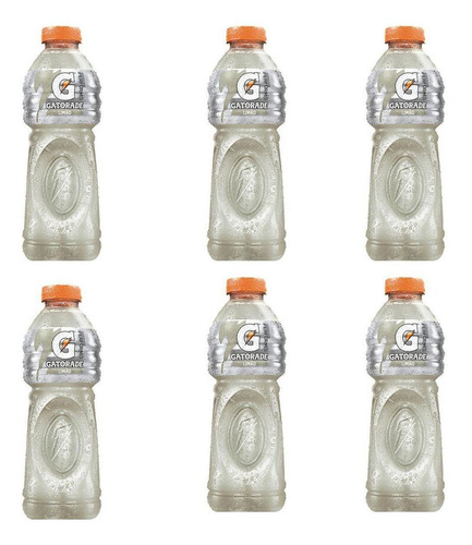 Isotônico Gatorade de Limão Garrafa 500 ML Kit com 6 Unidades