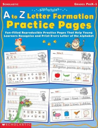 Libro Alphatales : A To Z Letter Formation Practice Pages...
