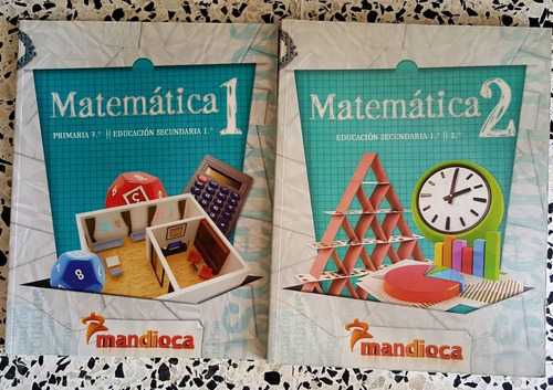 Matemática 1 Y 2 Estación Mandioca - Serie Escenarios ( Pack ), De Vv. Aa.. Editorial Estación Mandioca, Tapa Blanda En Español