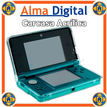 Imagen 1 de 4 de Carcasa Acrilico Nintendo 3ds Estuche Protector Forro 3d