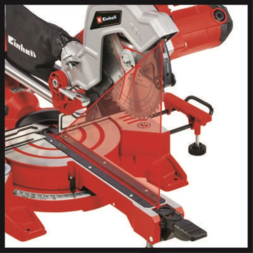 Sierra Ingleteadora Telescópica 1600w 5000rpm Guia Laser 2hp