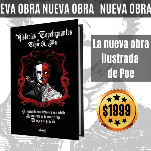 Imagen 1 de 4 de Historias Espeluznantes De Poe Ilustradas Por Conde De Boeck