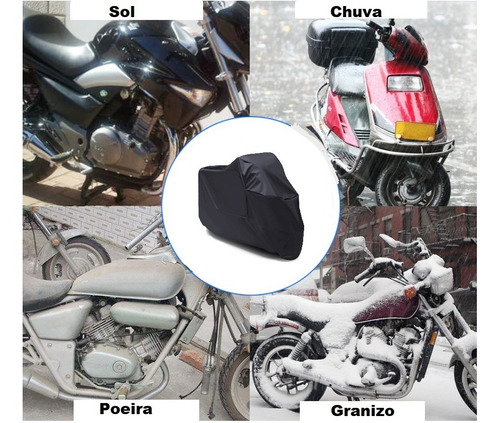 Capa Moto Naked G Lom Forrada Impermeável Térmica
