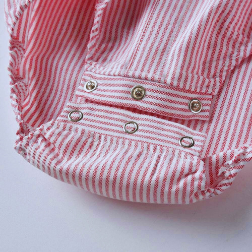 Conjunto De Vestir Body Estilo Camisa Pantalón 6 A 24 Meses