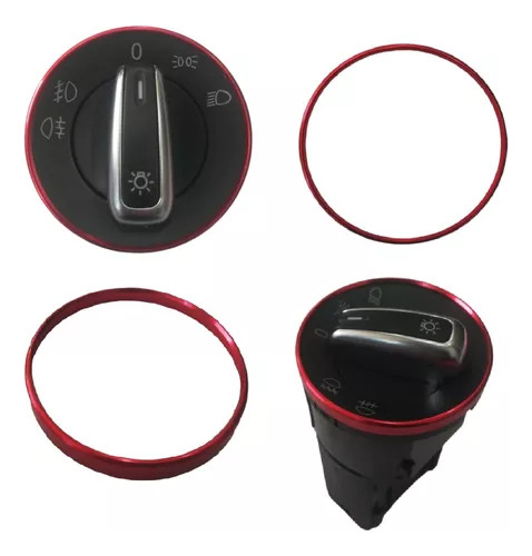Embellecedor De Euroswitch Arillo Rojo Vw Sharan 2010