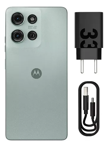 Smartphone Moto G75 5g 256gb Vegan Leather Cor Cinza Motorola