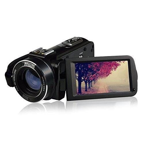 Full Hd Cámara De Vídeo Digital Con Mic Externo, Modelo Hdv