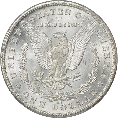 Imagen 2 de 2 de 1878-1904 Dólar De Plata De Morgan (1 Moneda).