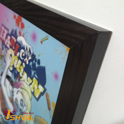 Imagen 4 de 5 de Cuadro Decorativo - Dc Comics - Harley Quinn Zombies