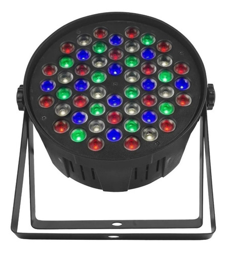 Imagen 1 de 9 de Cañon 54 Led Rgb+w Steelpro 245b-par 54x2watts Dmx