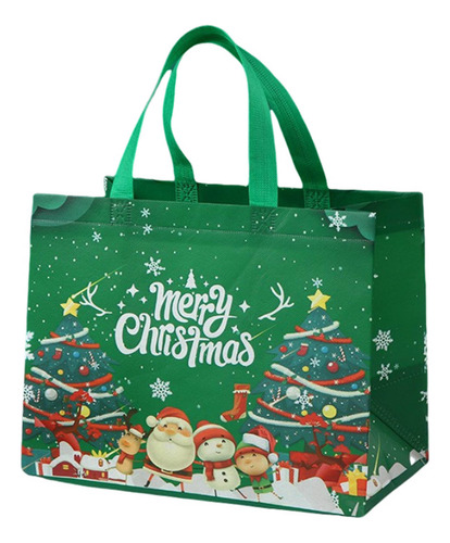 Bolsa Navideña No Tejida De 6 Piezas, Bolsa De Compras, Bols