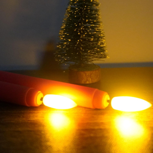 Juego De 7 Velas Kwanzaa Sin Llama, Funciona Con Pilas, Mish