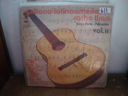 Vinilo Cacho Tirao Padin Guitarra Latinoamericana Vol 2 F3