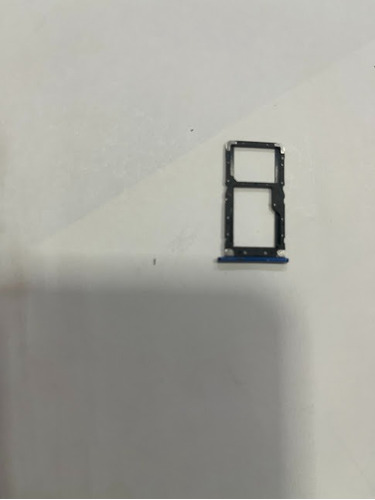 Gaveta Bandeja De Chip Sim Card Xiaomi Mi 8 Lite Cor Azul