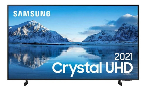Imagem 1 de 7 de Smart Tv 50 Polegadas Crystal Uhd 4k 50au8000 Slim Samsung