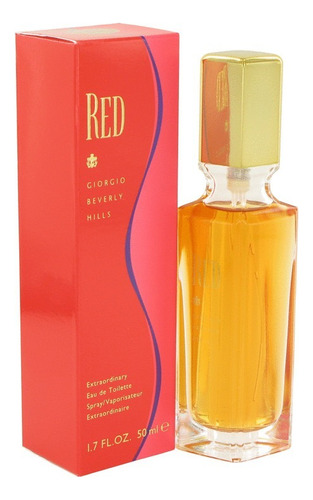 Perfume Red Giorgio Beverly Hills Feminino 50ml Edt Original