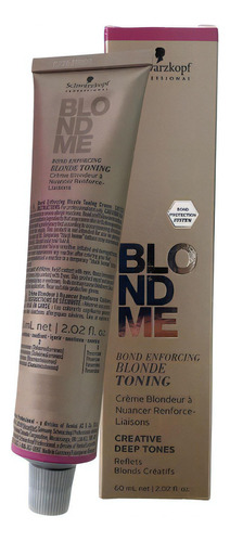  Tonalizante Blondme Schwarzkopf Blonde Toning 60ml Blond Me Tom DT - Nougat