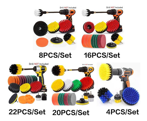 Set Combinado De Limpieza, Juego De Brochas Y Brochas, Acces