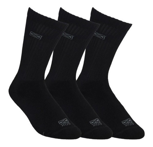 Pack X3 Medias Deportivas Algodon Sox Hombre Tenis Padel Gym