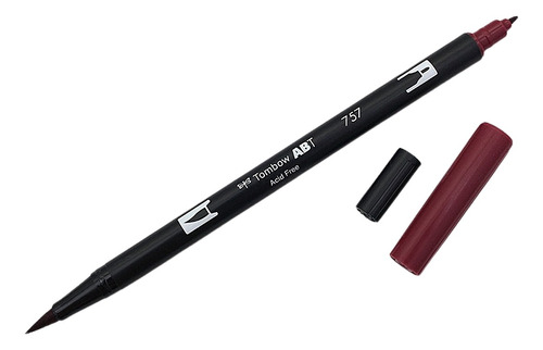 Tombow Marcadores Dual Brush Abt - Color 757 Port Red