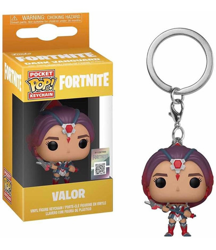 Fortnite Funko Pop! Llavero: Valor