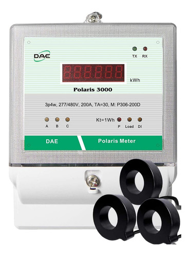 Dae P306-200d-s Kit, 200a, 277/480v, Submetro Inteligente Mu