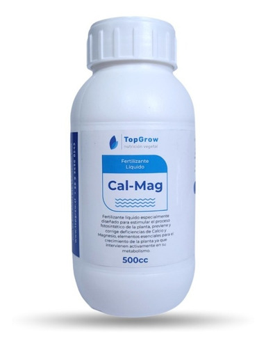 Cal-mag Fertilizante Calcio Magnesio Y Nitrógeno Abono 500cc