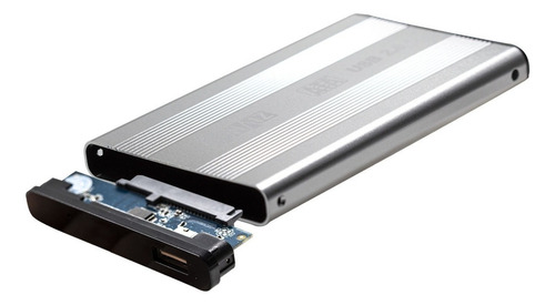 Case Hd Externo 2.5 Usb 2.0 - Prata - Hz-313