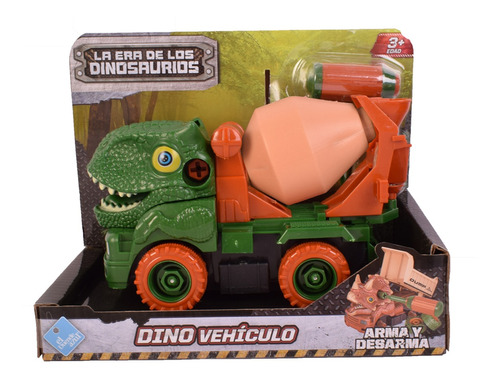 Camión Desarmable Dino Vehículo A Fricción El Duende Azul