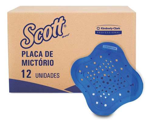 Placa Para Mictório Perfumada 12 Unidades