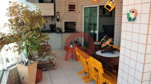 Imagem 10 de 21 de Apartamento Com 3 Dormitórios À Venda, 117 M² Por R$ 500.000 - Tupi - Praia Grande/sp - Ap3109