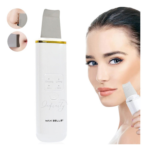 Paleta Ultrasonica Limpiador Facial Ultrasonico