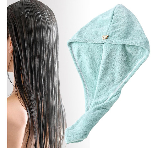 Gorro Para Secar El Cabello Para Mujer, Gorro De Toalla Para