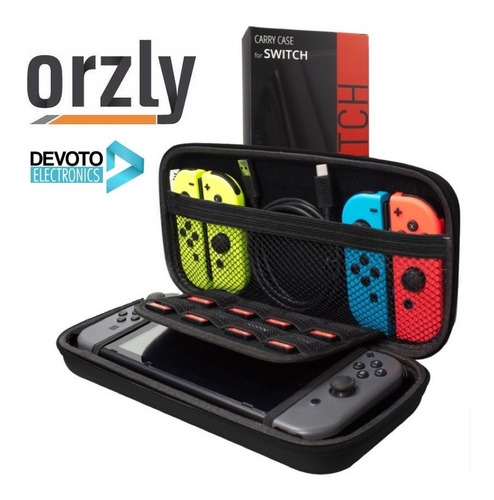 Imagen 3 de 9 de Kit Orzly Para Nintendo Switch Estuche Accesorios