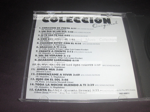 Jeanette Coleccion Original Cd Importado Bmg Us Latin 1998 (Usado)