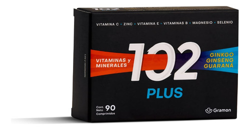 102 Años Plus Multivitaminico Antioxidante X 90 Comp